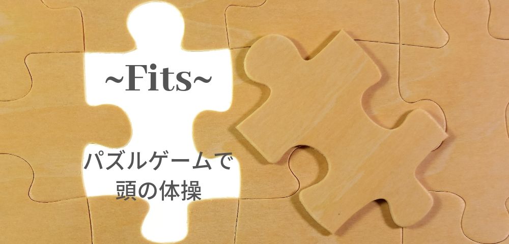 Fits パズルゲームで頭の体操 パズルように隙間を埋める無料パズルゲームアプリの紹介 タクヤンの情報発信部屋